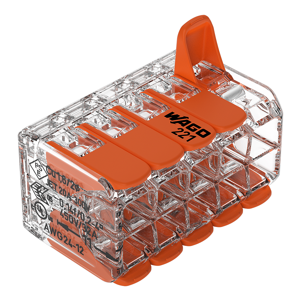 Borne WAGO 221 Mini 10x4mm²