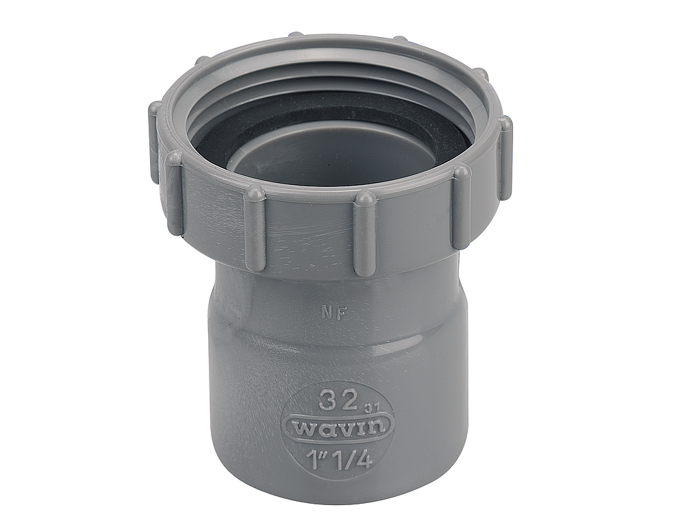 Douille LB-PVC Evacuation ECROU 33x42-32 R.  DEFF