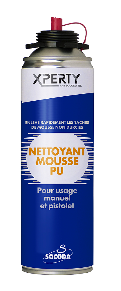 NETTOYANT MOUSSE PU AÉROSOL - 500ml