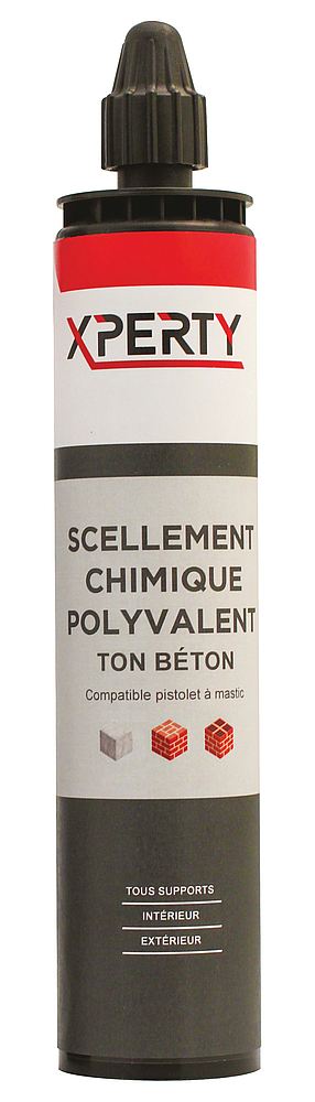 RESINE SCELLEMENT POLYVALENT XPERTY   TON BETON GRIS  - 300 ml