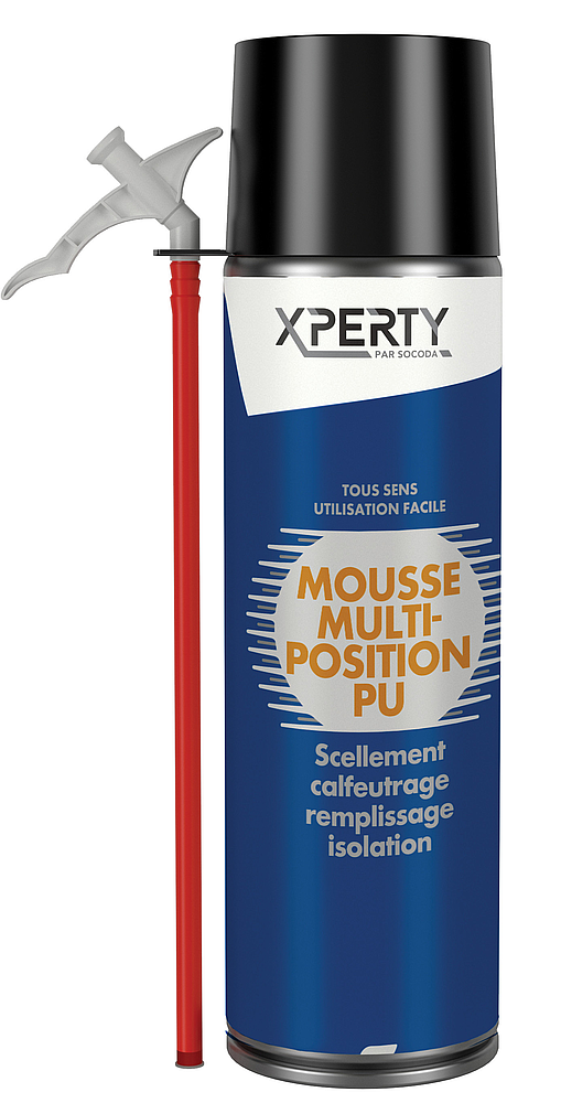 MOUSSE PU MULTIPOSITION - 510ml