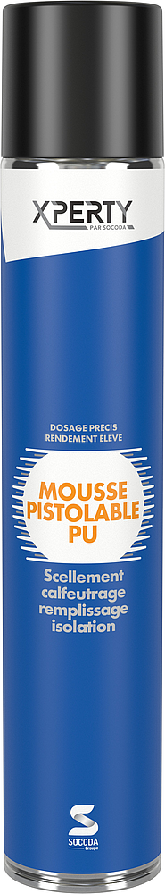 MOUSSE PU PISTOLABLE AÉROSOL - 700ml