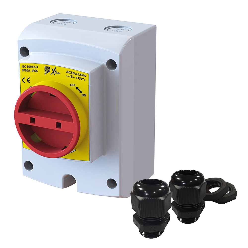 Coffret de protection 4P 25A