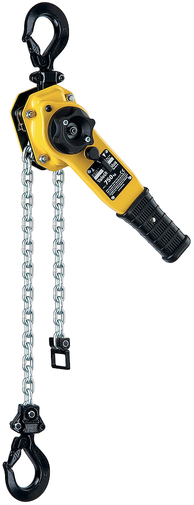 Palan à levier UNOplus-A 750 kg à 1 brin avec course de 1,5 mètre manuel