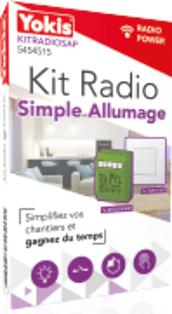 Kit Simple Allum. Radio Power