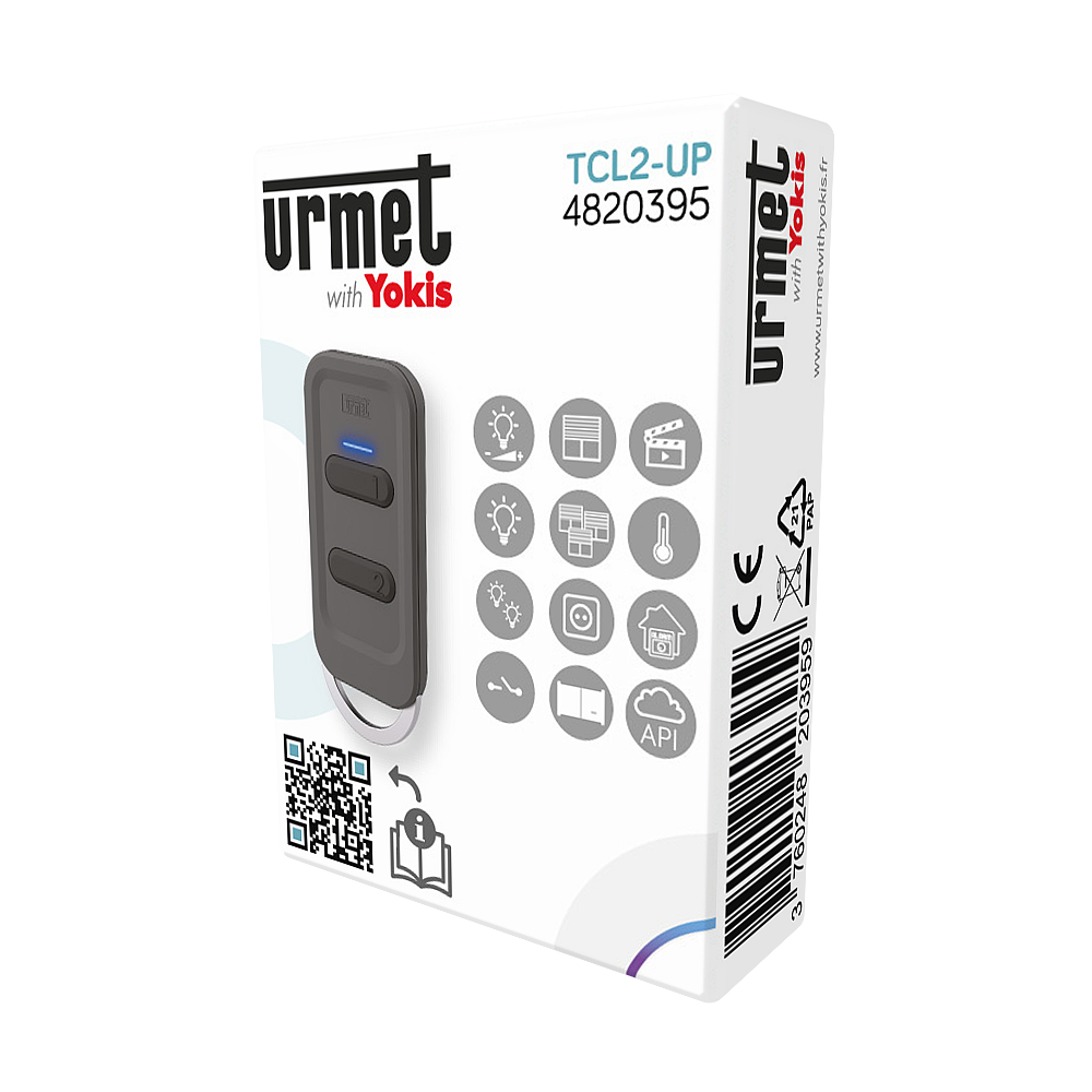 Télécommande 2 Touches Zig. Up