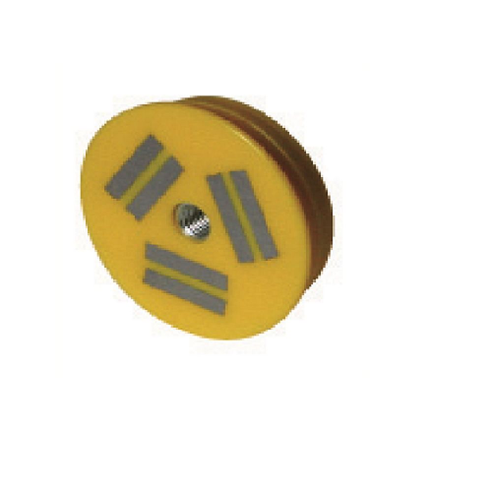 Aimant Resine Ø64 800N Jaune