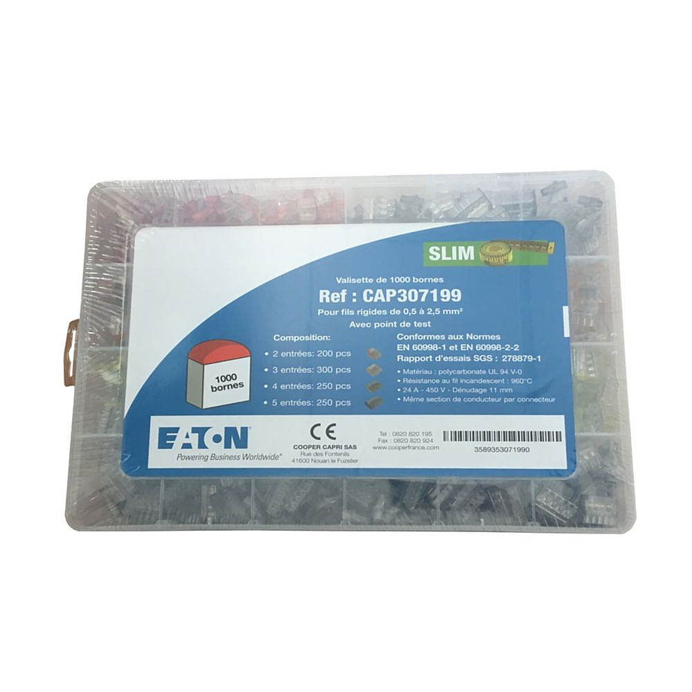 Valisette de 1000 bornes SLIM